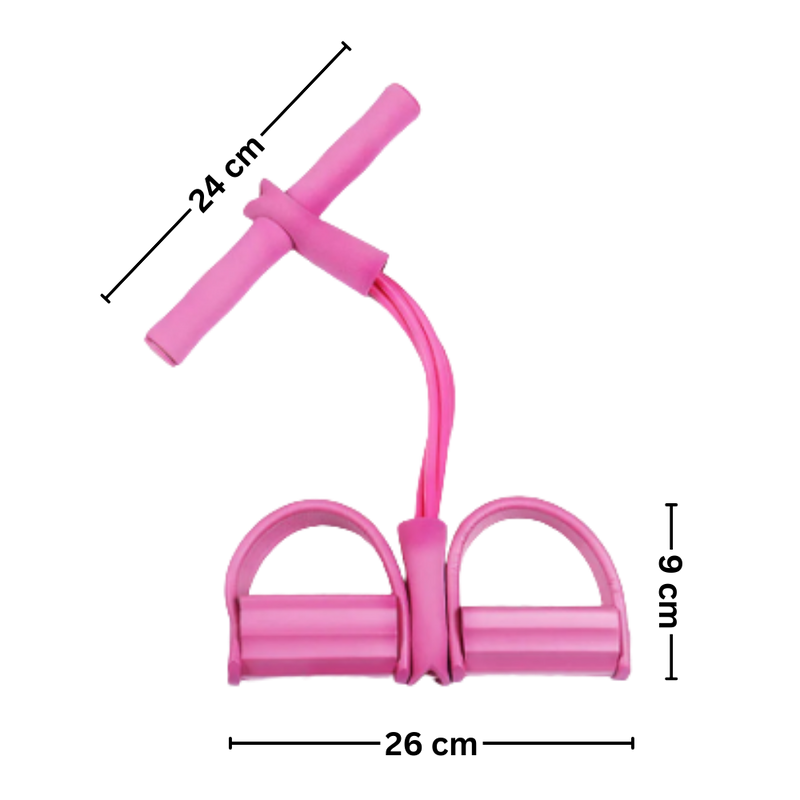 Multifunctional Pedal Resistance Bands Fitness 4 Tube