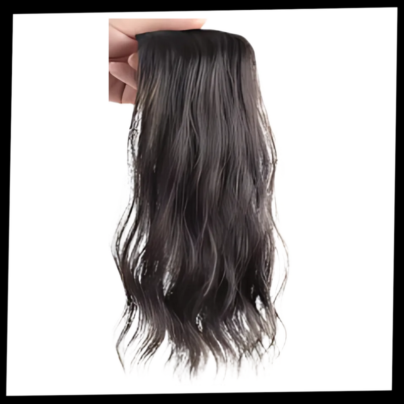 Natural Handwoven Hair Extension Clips