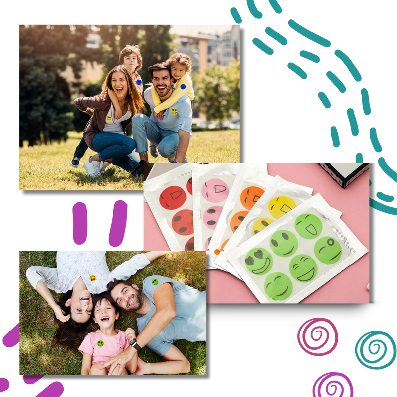 Natural Ingredients Mosquito Repellent Stickers