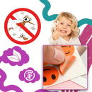 Natural Ingredients Mosquito Repellent Stickers
