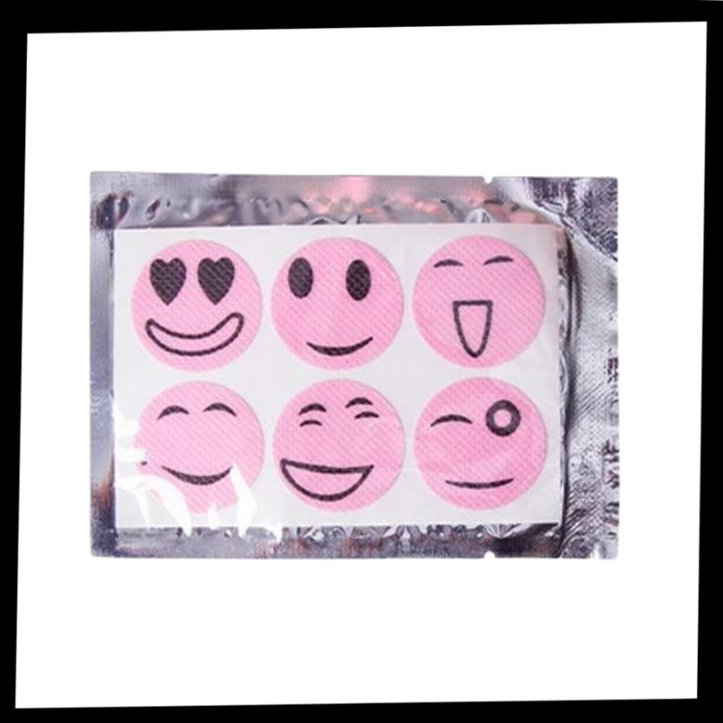 Natural Ingredients Mosquito Repellent Stickers