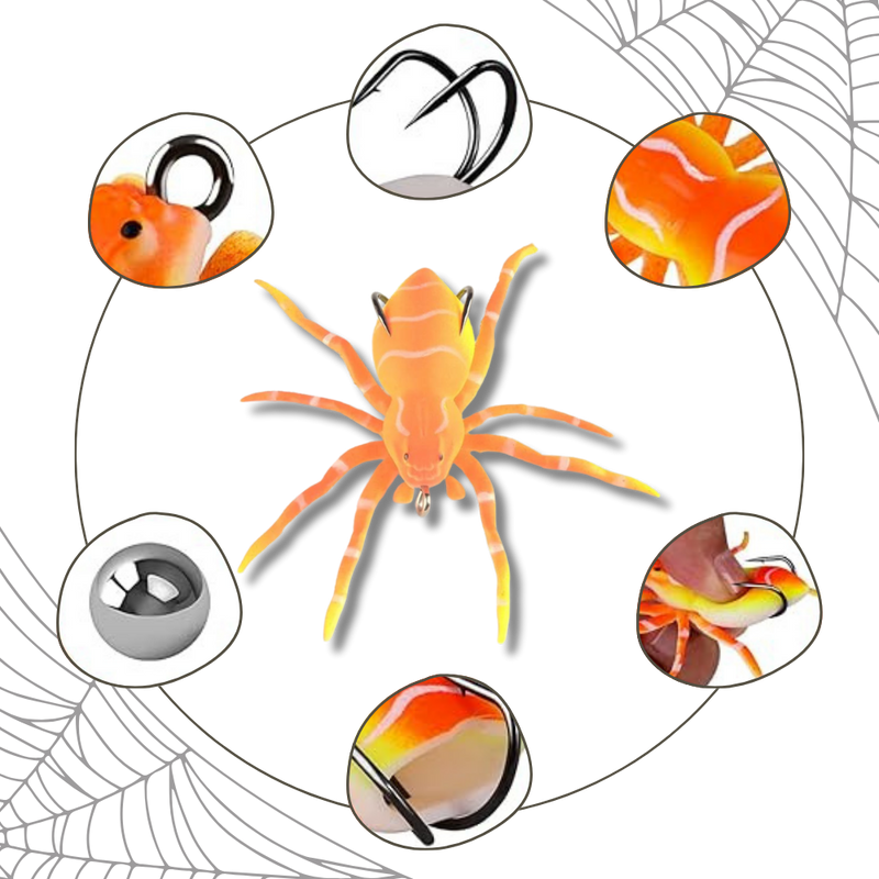 Natural Movement Spider Lures