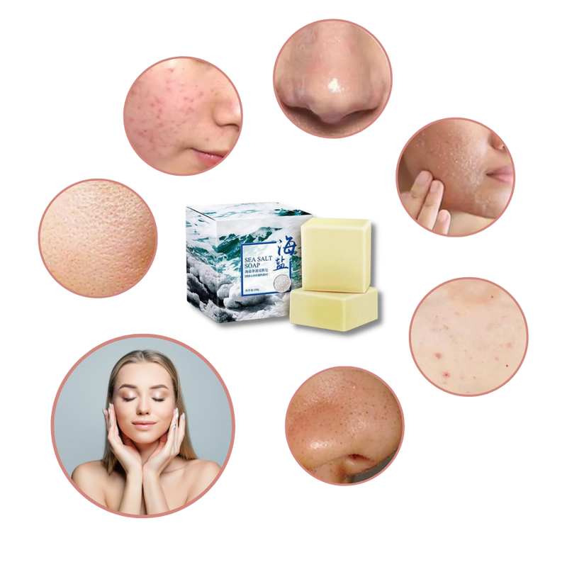 Natural Sea Salt Antiacne Soap