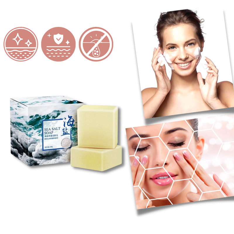 Natural Sea Salt Antiacne Soap