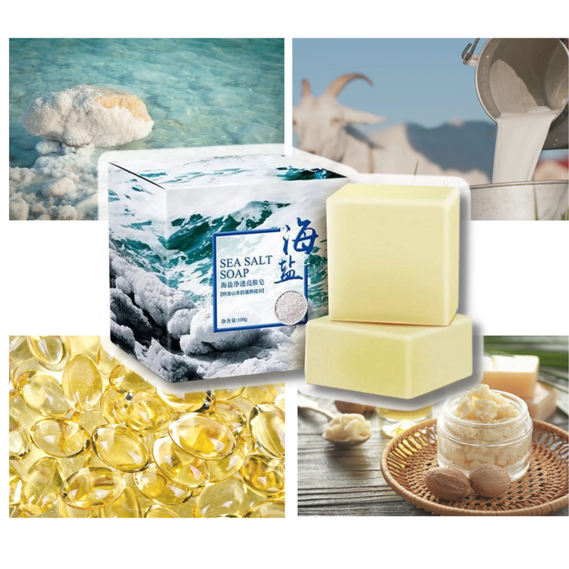 Natural Sea Salt Antiacne Soap