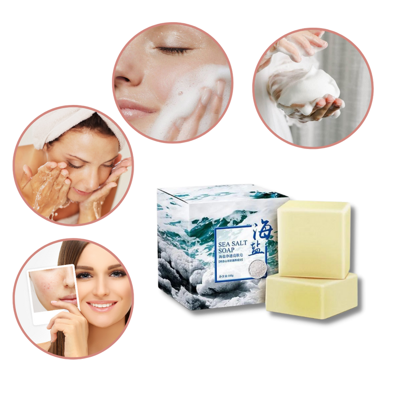 Natural Sea Salt Antiacne Soap