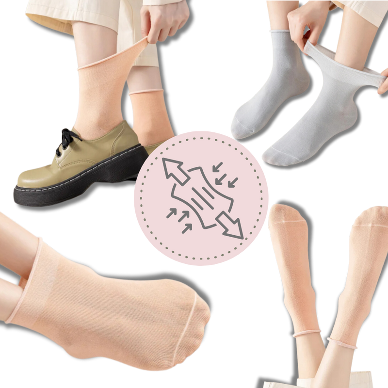 Non-Constricting Seamless Quarter Socks