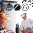 Atlantic Blue Japanese Knives