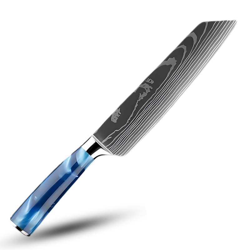 Atlantic Blue Japanese Knives