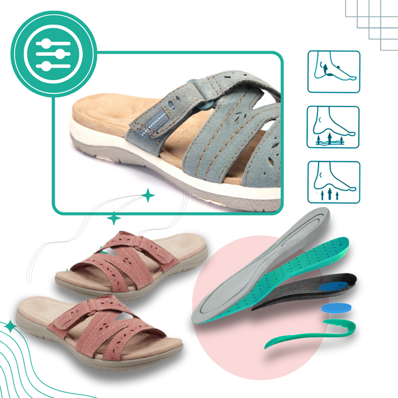 Orthotic Insole Open Toe Sandals
