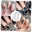 Perfect Symmetry Transparent Nail Art Tool