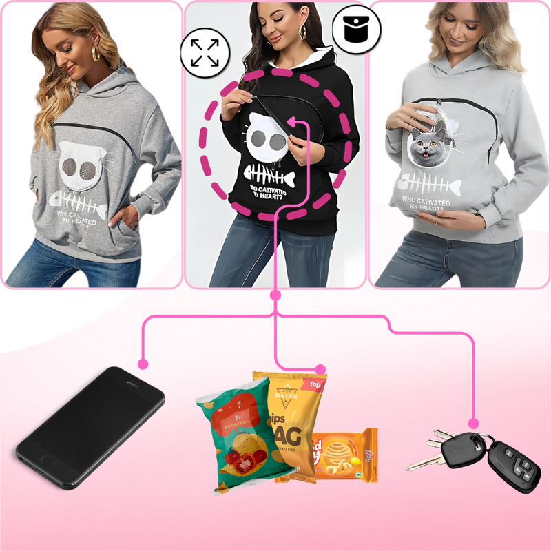 Pet Interaction Enhancer Hoodie