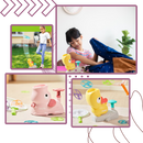 Portable Easy Lunch Flying Disk Toy