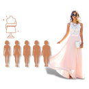 Prairie Chic Lace Chiffon Dress