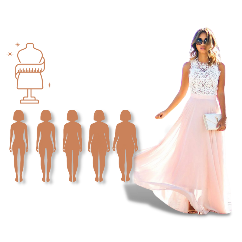 Prairie Chic Lace Chiffon Dress