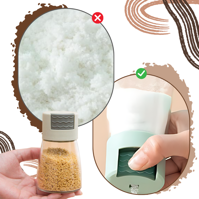 Precise Control Salt and Pepper Shakers