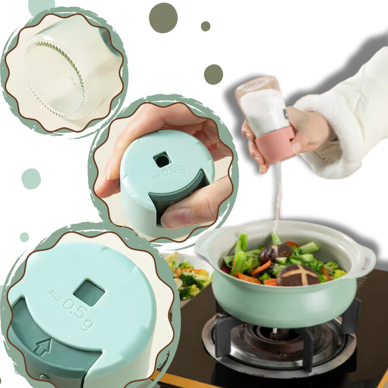 Precise Control Salt and Pepper Shakers