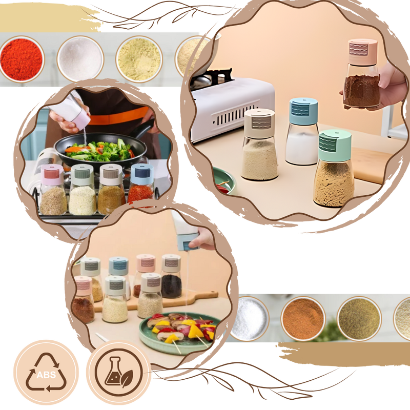 Precise Control Salt and Pepper Shakers