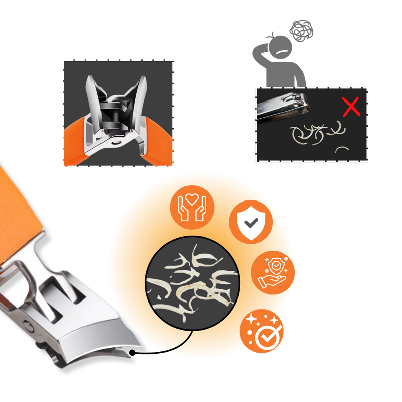 Precision Grip Wide-Jaw Nail Clipper