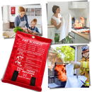 Quick Extinguishing Emergency Fire Blankets