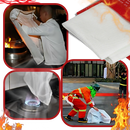 Quick Extinguishing Emergency Fire Blankets