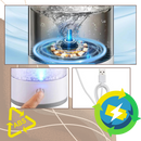 Quick Rechargeable Electric Brush Cleaner