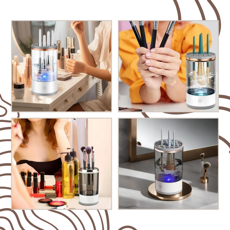 Quick Rechargeable Electric Brush Cleaner