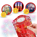 Rechargeable Firework Bubble Machine