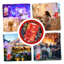 Rechargeable Firework Bubble Machine