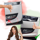 Reflective Car Bumper Protector Strips