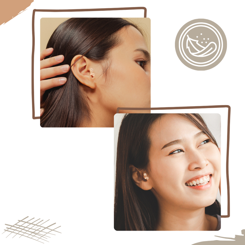 Relaxation Support Non Piercing Earrings