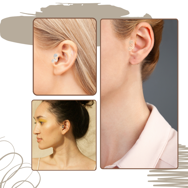 Relaxation Support Non Piercing Earrings