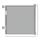 Retractable Sturdy Mesh Pet & Baby Gate