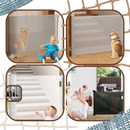 Retractable Sturdy Mesh Pet & Baby Gate