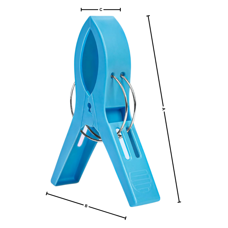 Rounded Jaw Multipurpose Clips