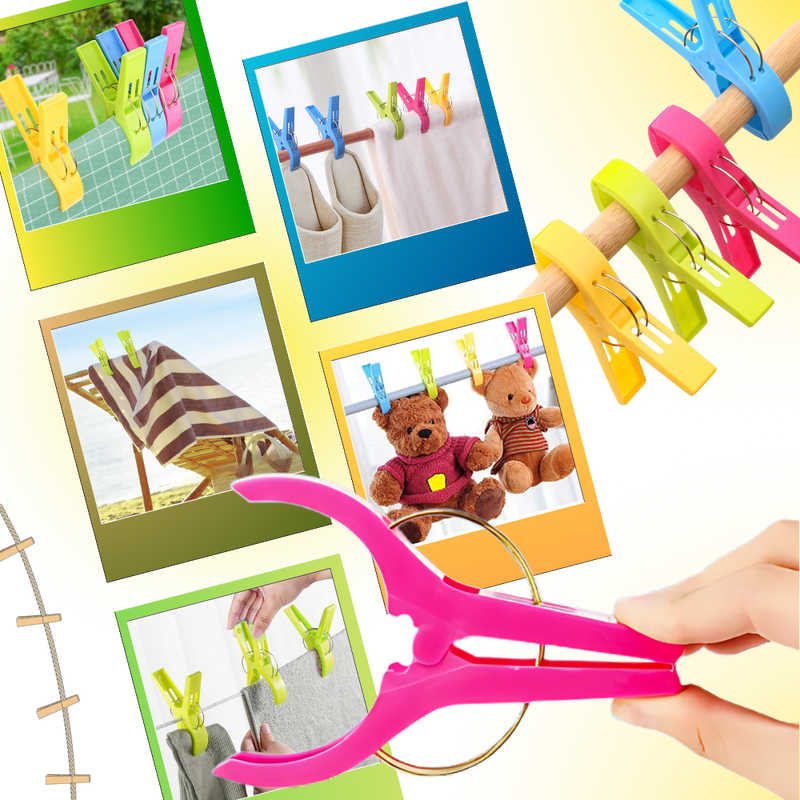 Rounded Jaw Multipurpose Clips