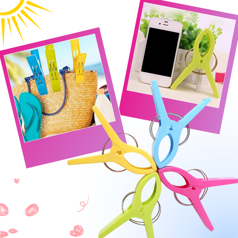 Rounded Jaw Multipurpose Clips