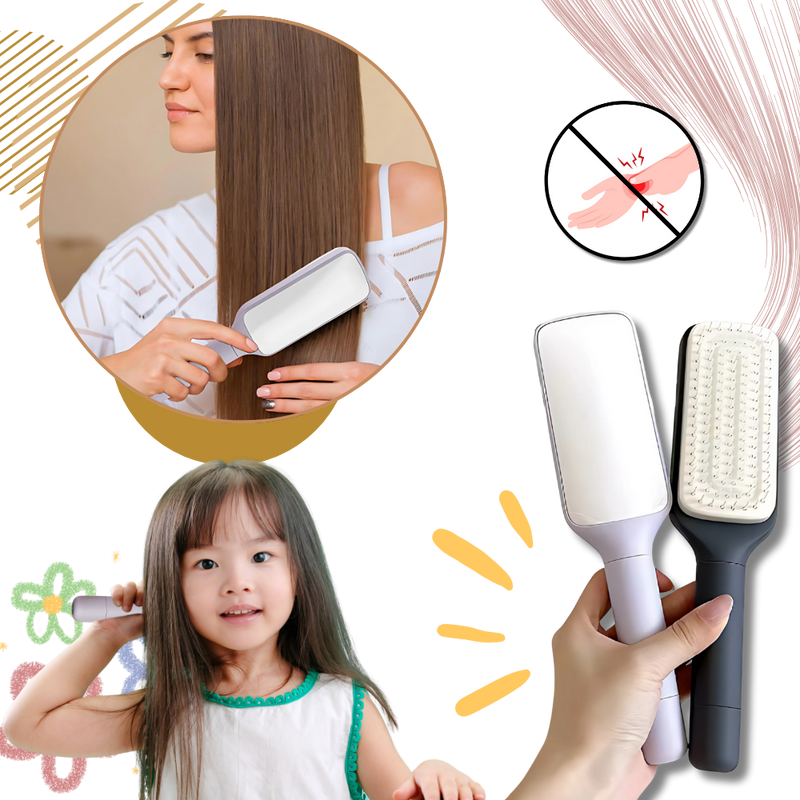 Scalp Massage Self-Cleaning Hair Brush