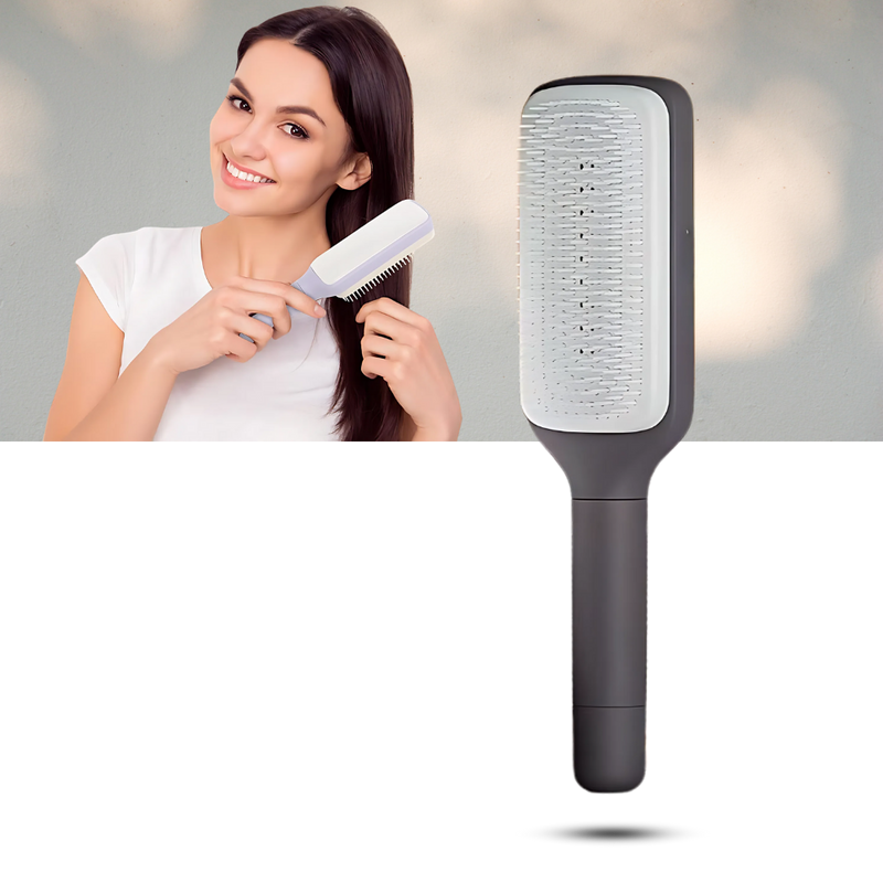 Scalp Massage Self-Cleaning Hair Brush