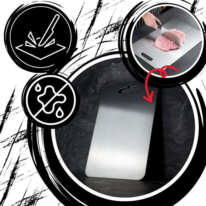 Scratch Resistant Titanium Cutting Board