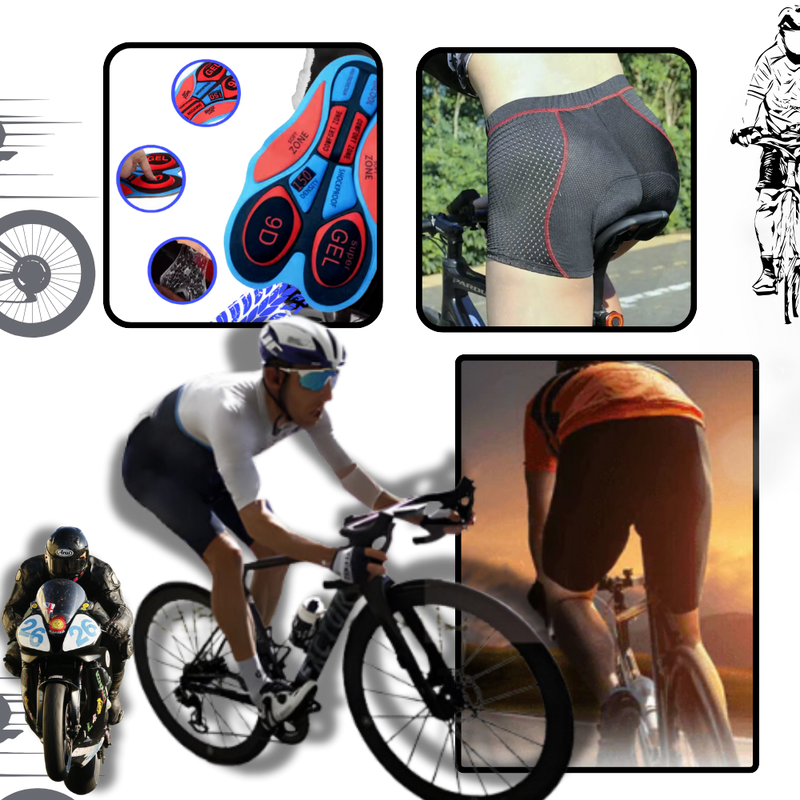 Seamless Padded Bike Short