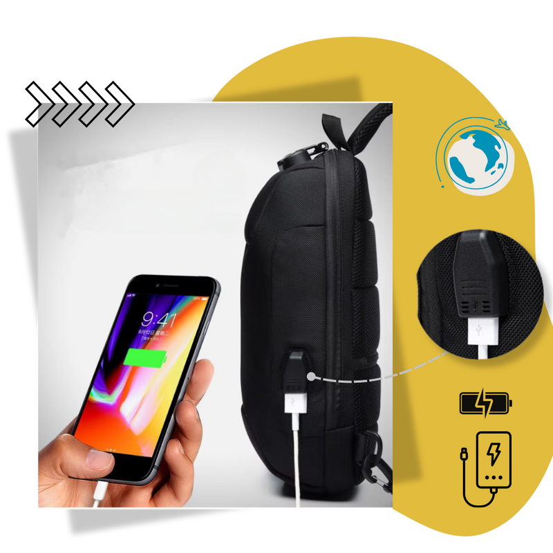 Secure Charge Crossbody Bag