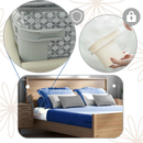 Secure Hold Discreet Bed Sheet Clip