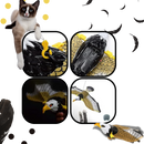 Simulated Flying Bird Cat Toy