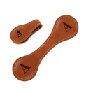 Sleek Personalized Magnetic Leather Bookmark