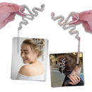 Snake Tassel Claw clip for hair