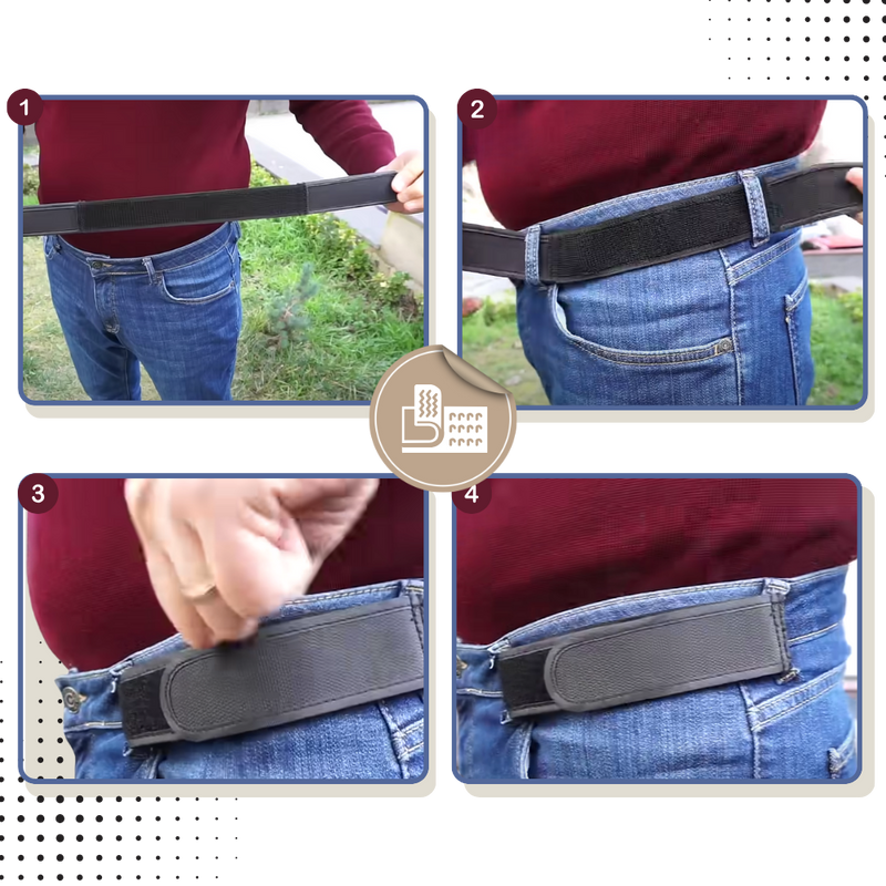 Snap-Side Stretch Belt