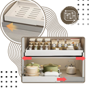 Space Saving Slide Out Cabinet Organizer