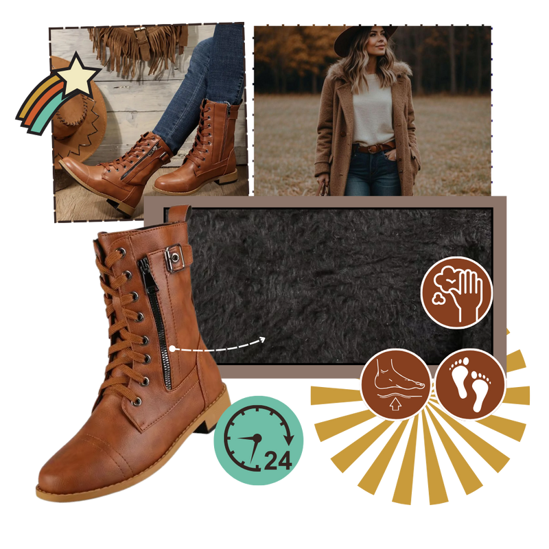 Stylish Non-Slip Walking Boots