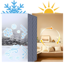 Stylish Thermal Efficient Door Curtain